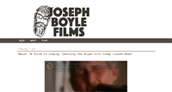 Desktop Screenshot of josephboylefilms.com